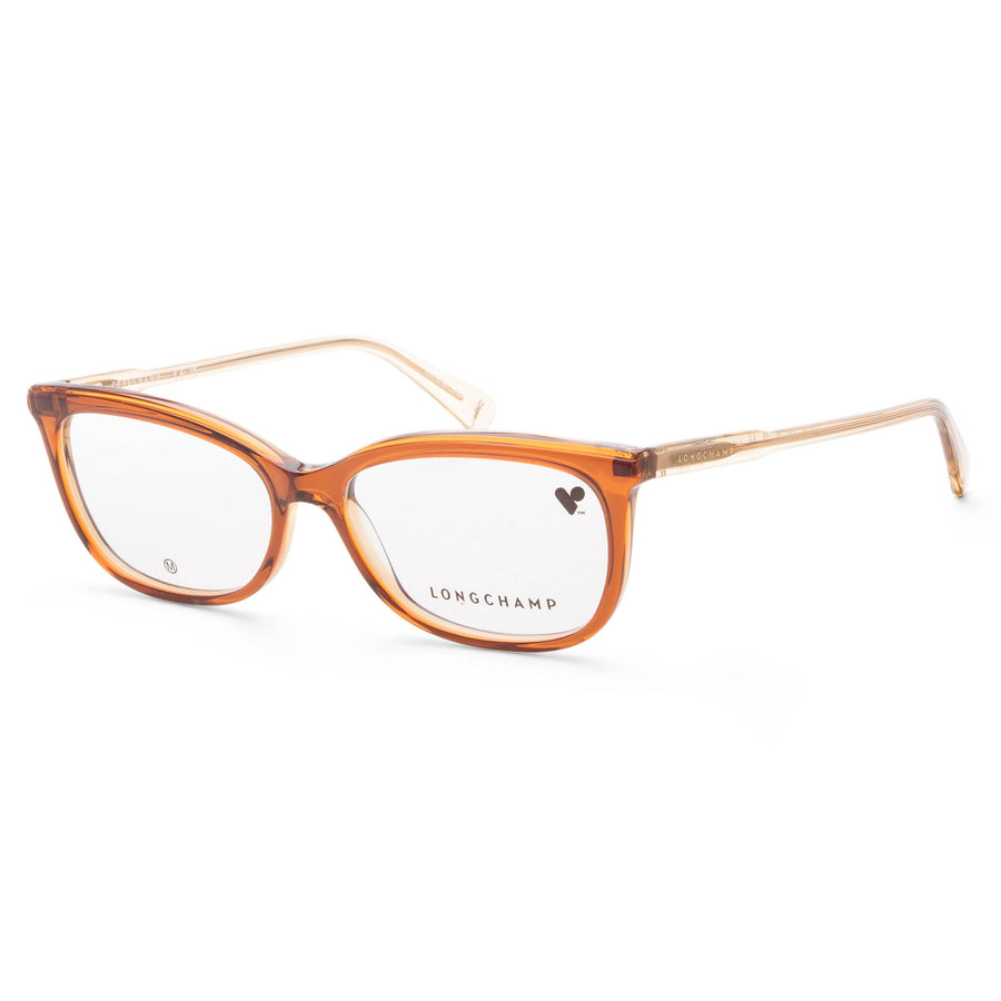 Preloved - Longchamp Womens 54mm Caramel Eyeglasses Lo2718-233 One Color