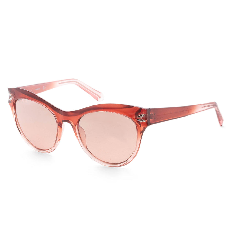 Preloved - Swarovski Womens 51 Mm Pink Sunglasses Sk-0171-74g One Color