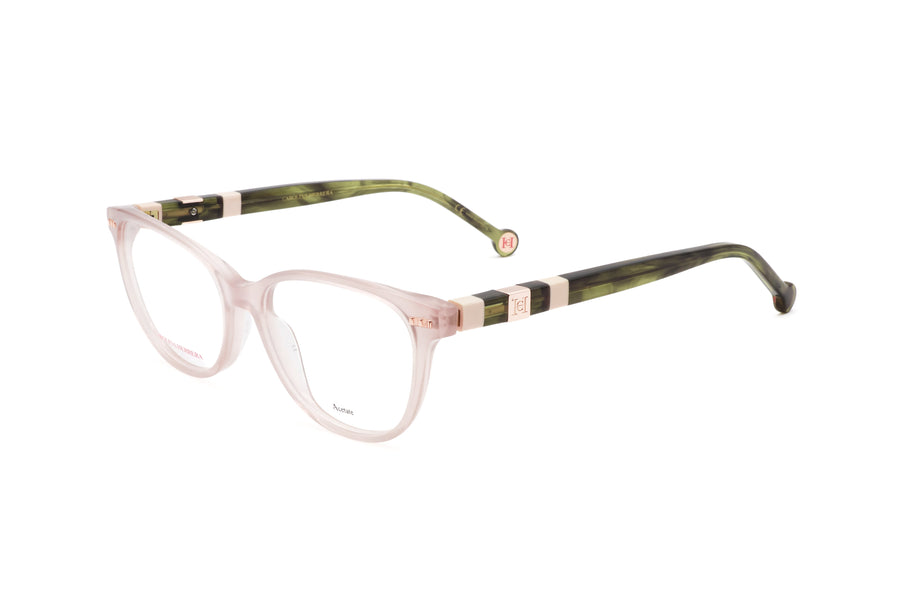 Preloved - Carolina Herrera Womens 53mm Green Nude Eyeglasses Ch0048-3io-53 One Color