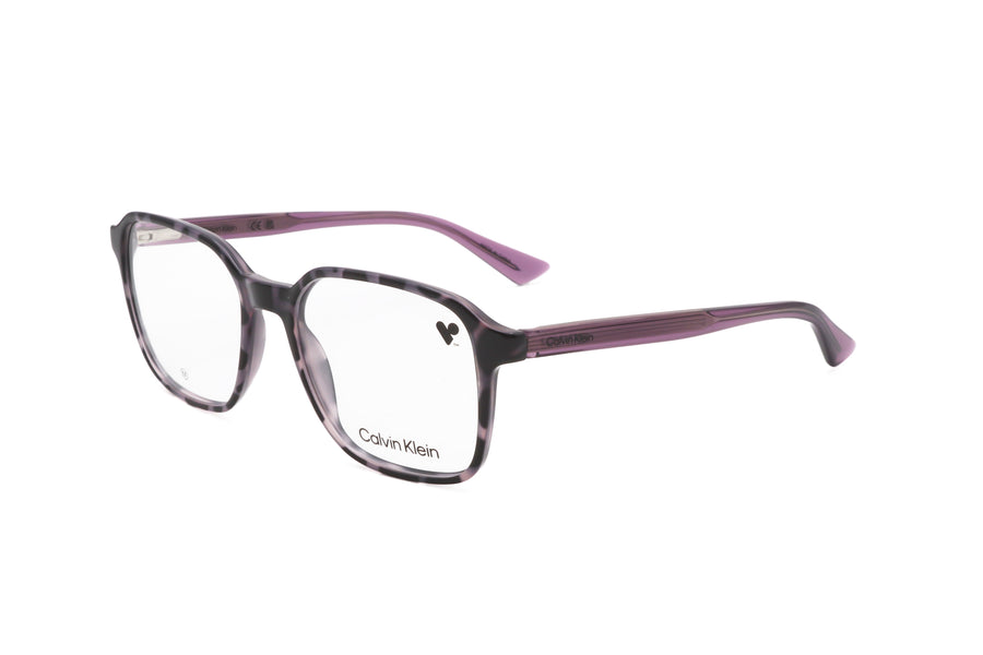 Preloved - Calvin Klein Unisex 52 Mm Violet Havana Eyeglasses Ck23524-528 One Color