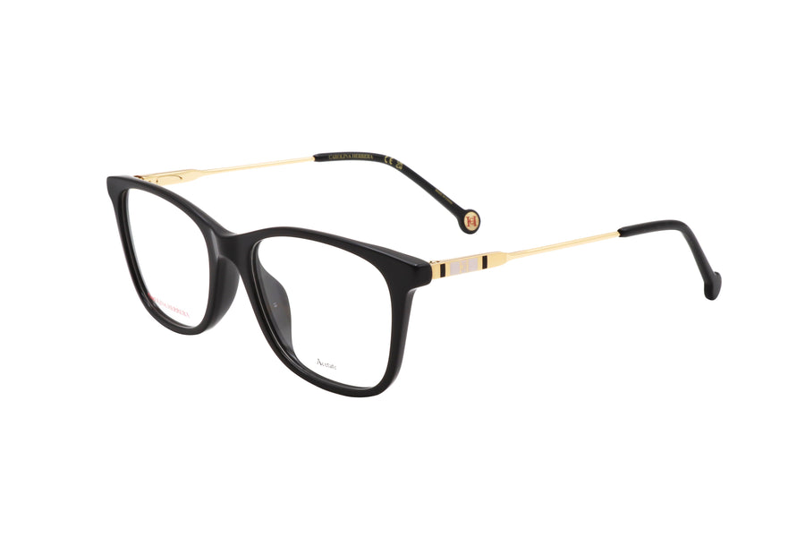 Preloved - Carolina Herrera Womens 52mm Black Eyeglasses Her0118-G-807-52 One Color