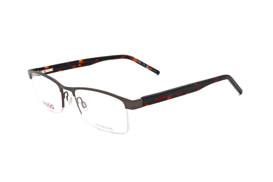 Preloved - Hugo Boss Mens 53mm Matte Ruthenium Eyeglasses Hg1199-0r81-53 One Color