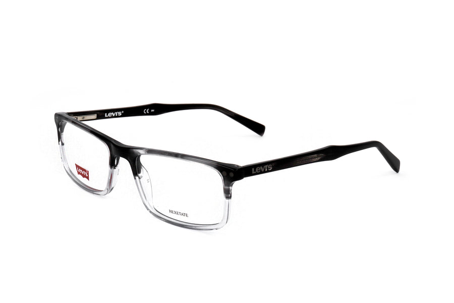 Preloved - Levis Mens 55 Mm Grey Horn Eyeglasses Lv5020-02w8-19 One Color