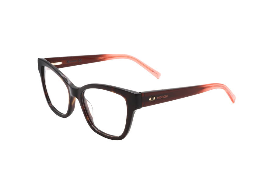 Preloved - Missoni Womens 52mm Havana Eyeglasses Mmi0098-086-52 One Color