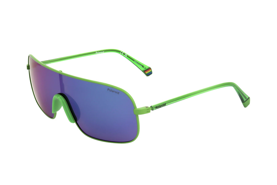 Preloved - Polaroid Unisex 99 Mm Green Sunglasses Polarized Pld6222s-01ed-5z One Color