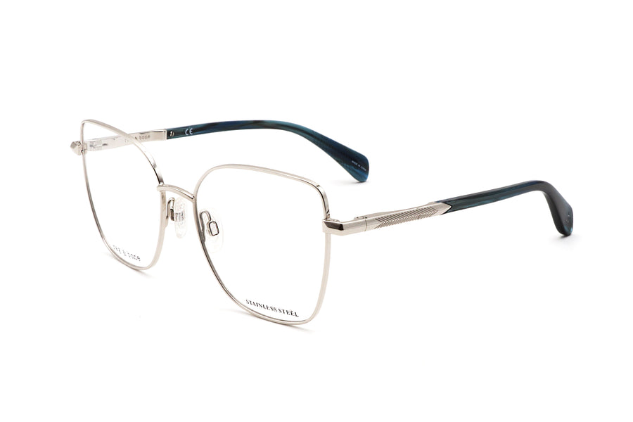 Preloved - Rag & Bone Womens 53 Mm Palladium Eyeglasses Rnb3056-G-10-53 One Color