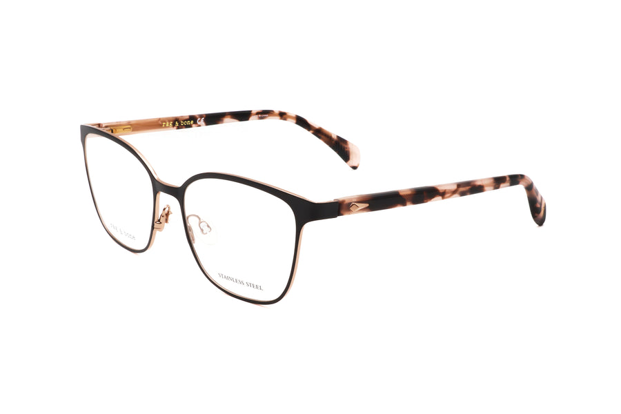 Preloved - Rag & Bone Womens 53 Mm Black Eyeglasses Rnb3058-G-807-53 One Color