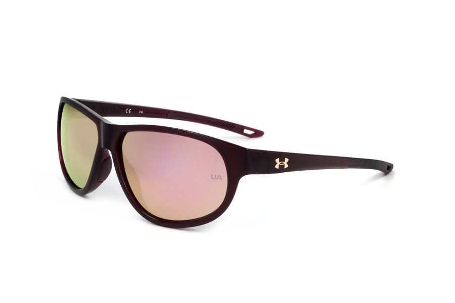Preloved - Under Armour Womens 59mm Red Crystal Sunglasses Uaintensit-0imm-59 One Color