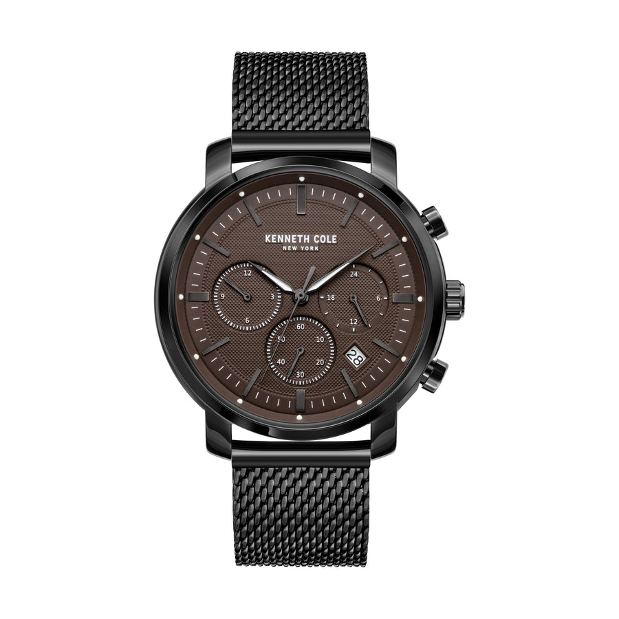 Preloved - Kenneth Cole Mens Classic 42.5mm Quartz Watch Kc50775004a One Color Watches