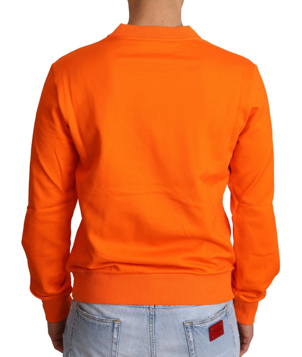 Dolce & Gabbana 100% Cotton sweatshirt in orange