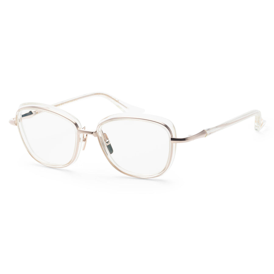 Preloved - Dita Womens Litavu 54mm White Gold Eyeglasses Dtx444-A-02 One Color