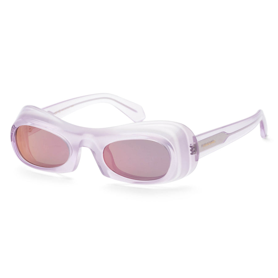 Preloved - Ferragamo Womens 51mm Transparent Lilac Sunglasses Sf2030s-532-51 One Color