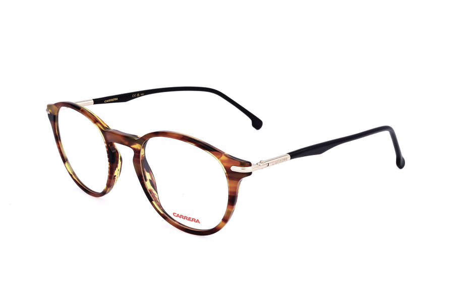 Preloved - Carrera Unisex 49 Mm Brown Horn Eyeglasses Carrera284-Ex4-49 One Color