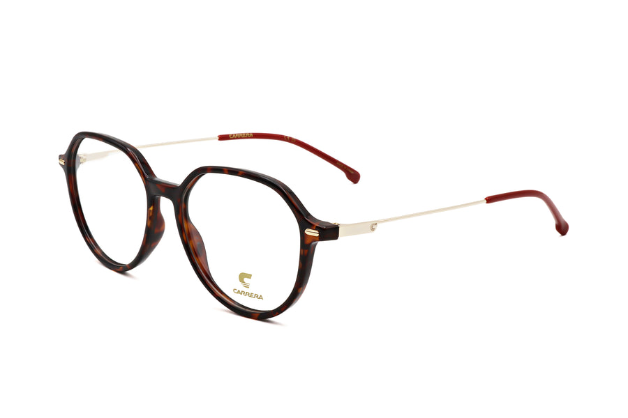 Preloved - Carrera Mens 50mm Havana Red Eyeglasses Carrera2044t-O63-50 One Color