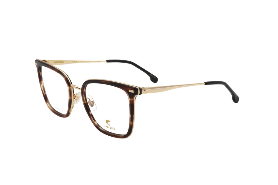 Preloved - Carrera Womens 53mm Brown Horn Eyeglasses Carrera3040-Ex4-53 One Color