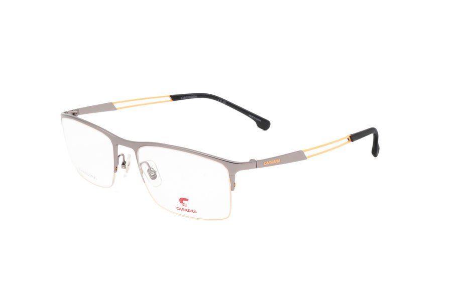 Preloved - Carrera Mens 55mm Matte Dark Ruthenium Orange Eyeglasses Carrera8899-7zl-55 One Color