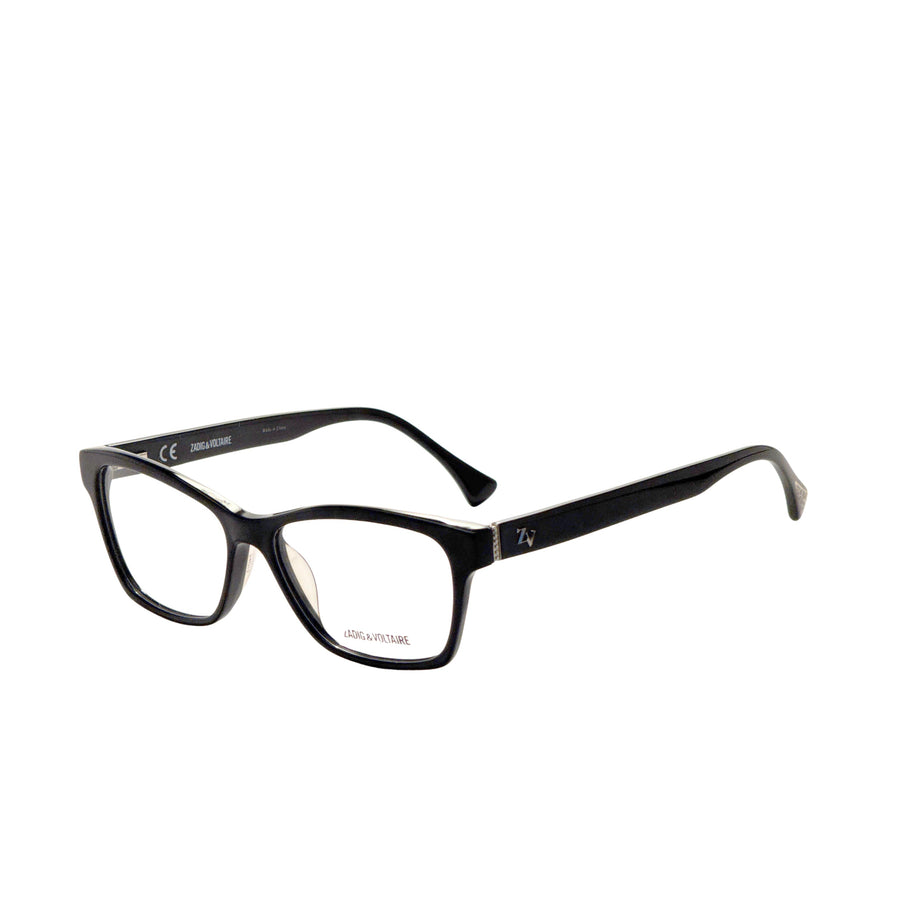 Preloved - Zadig & Voltaire Unisex 54 Mm Black Eyeglasses Vzv012-540700 One Color