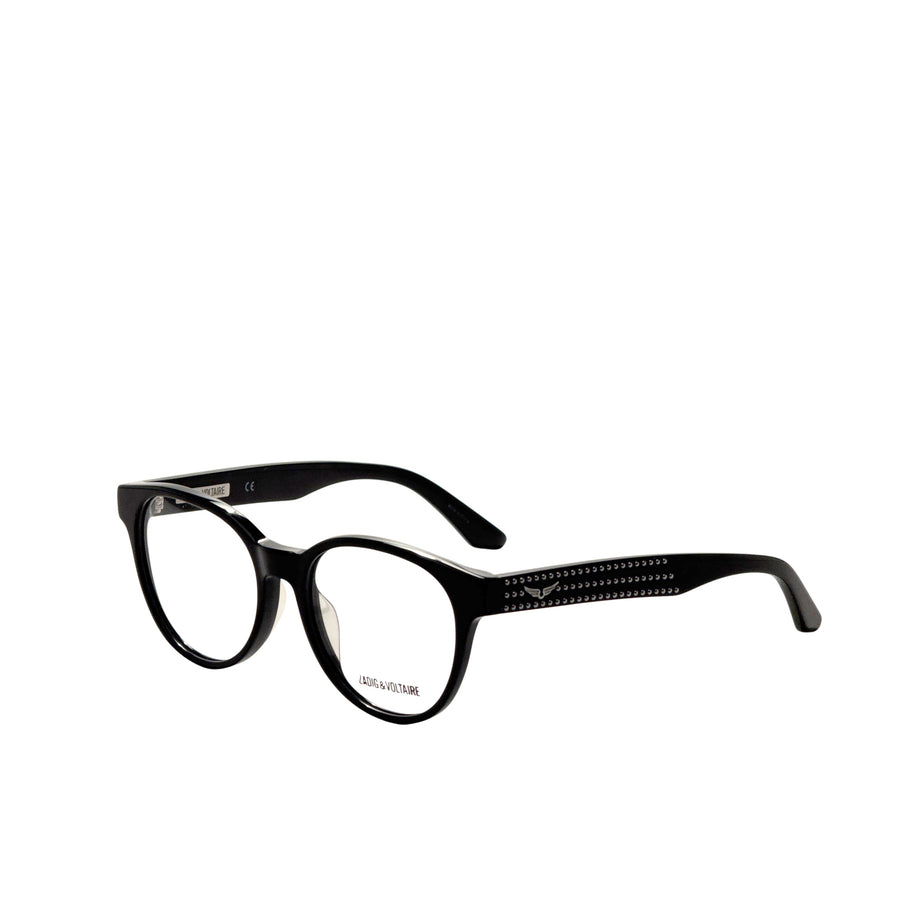 Preloved - Zadig & Voltaire Womens 50 Mm Black Eyeglasses Vzv120s-500700 One Color