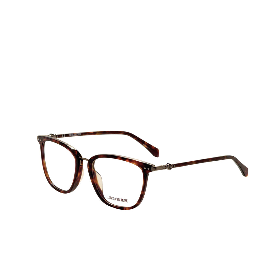 Preloved - Zadig & Voltaire Womens 51 Mm Brown Eyeglasses Vzv204-510743 One Color