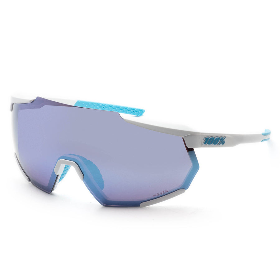 Preloved - 100 Percent Mens Racetrap 3.0 99mm White Cycling Sunglasses 60004-00007 One Color