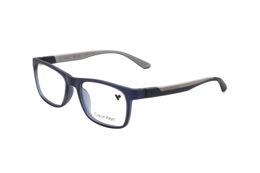 Preloved - Calvin Klein Mens 52 Mm Matte Crystal Navy Eyeglasses Ck20535-410-52 One Color