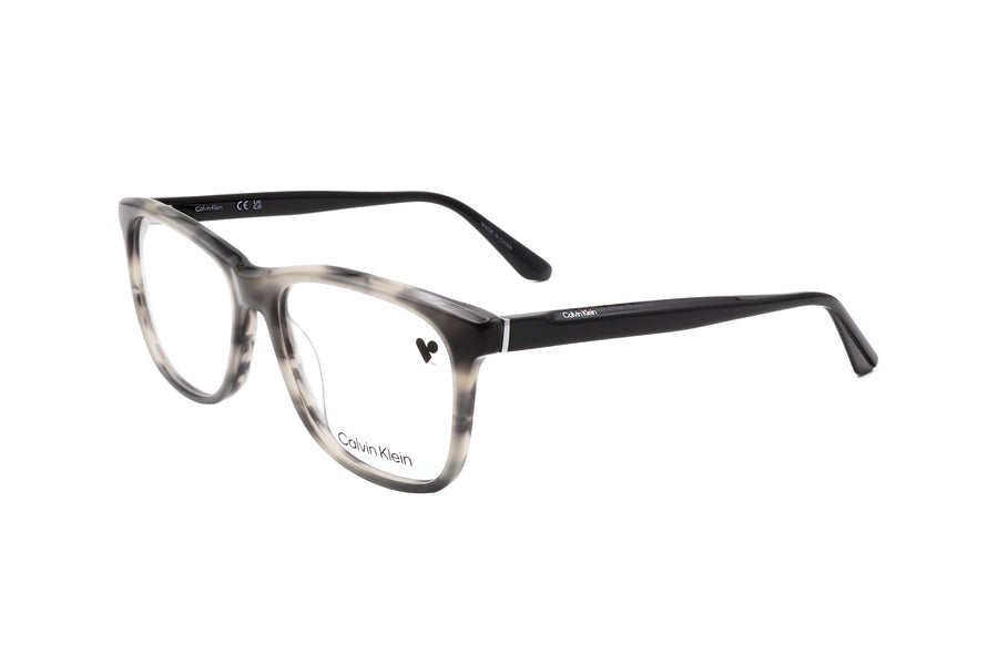 Preloved - Calvin Klein Mens 55 Mm Grey Havana Eyeglasses Ck22507-025-55 One Color