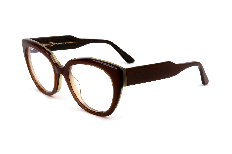 Preloved - Marni Womens 51mm Brown Honey Eyeglasses Me2607-230-51 One Color