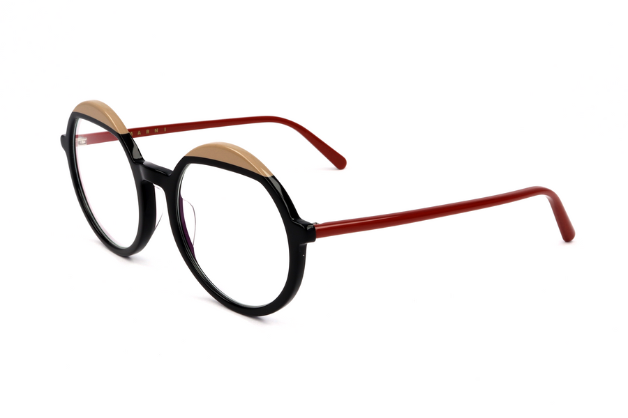 Preloved - Marni Womens 54mm Sand Black Eyeglasses Me2626-279-54 One Color