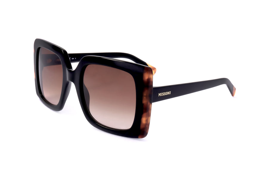 Preloved - Missoni Womens 54mm Black Havana Sunglasses Mis0089-S-Wr7-54 One Color