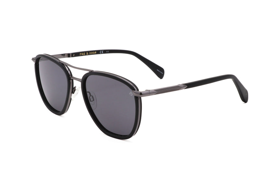 Preloved - Rag & Bone Mens 54mm Black Sunglasses Rnb5039-S-807-54 One Color
