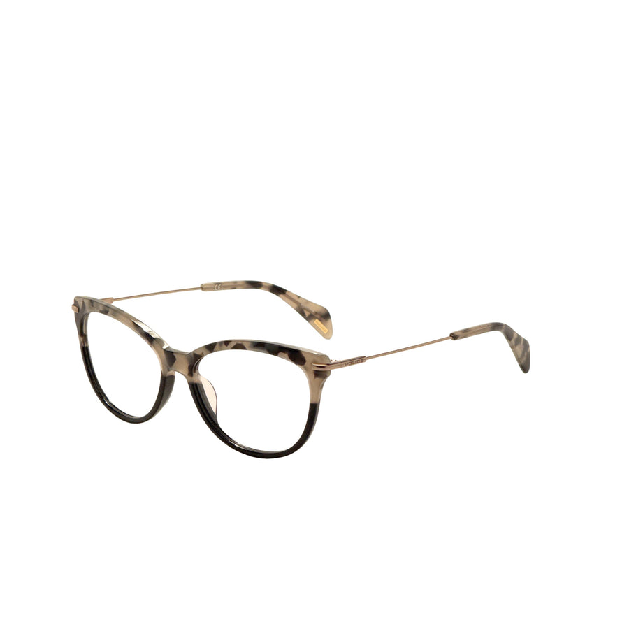 Preloved - Police Womens 53mm Havana Eyeglasses Vpl505-5306dt One Color