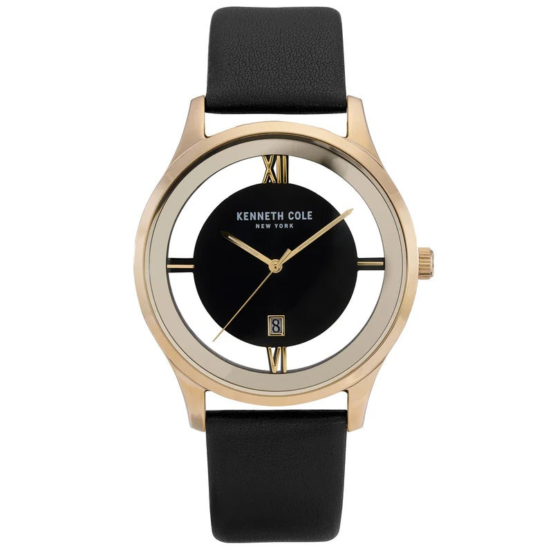Preloved - Kenneth Cole Mens 44mm Quartz Watch Kc50979008 One Color Watches