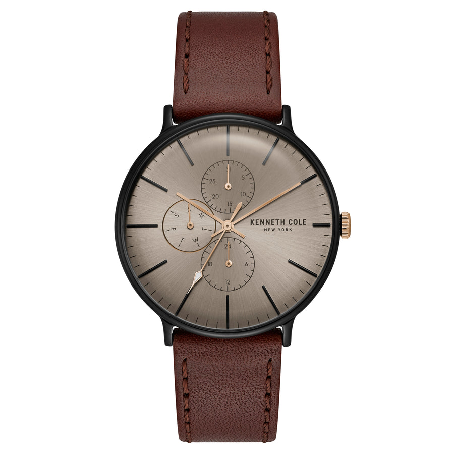 Preloved - Kenneth Cole Mens 41mm Quartz Watch Kc15189002 One Color Watches