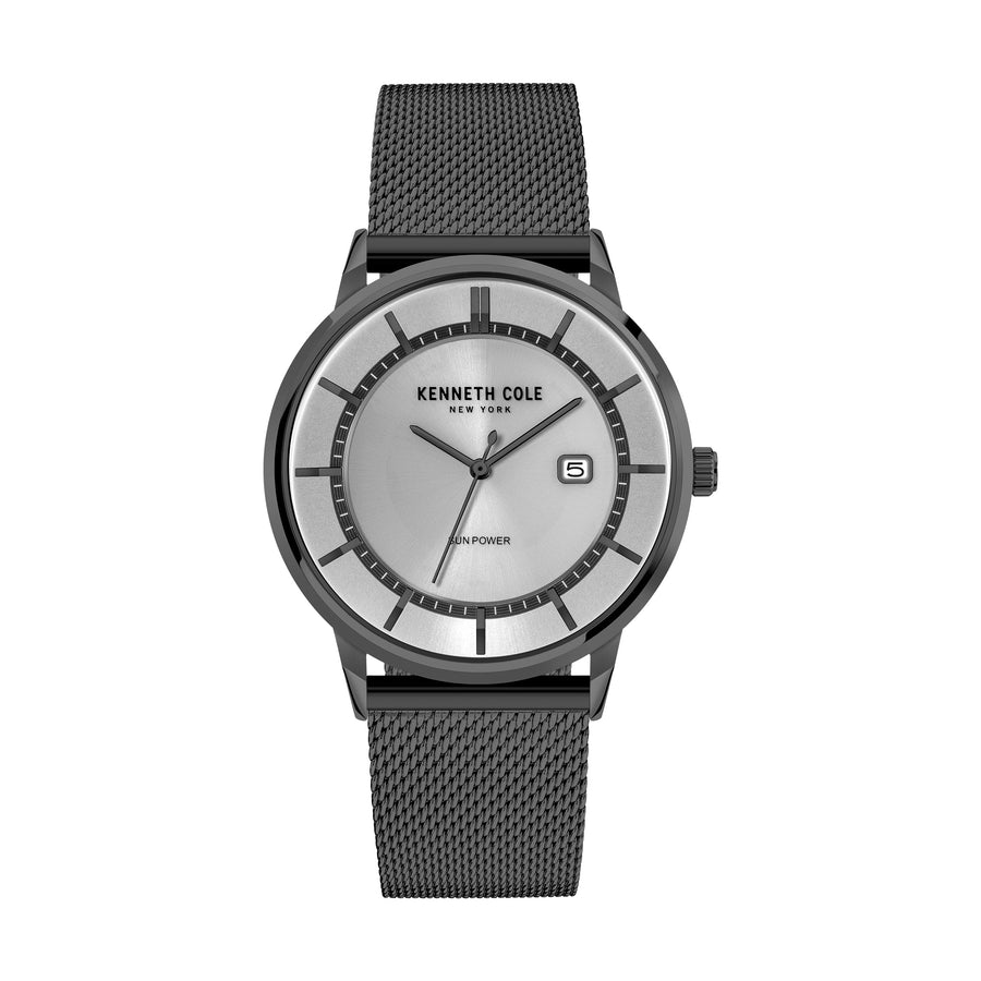 Preloved - Kenneth Cole Mens 42mm Solar Watch Kc50784001a One Color Watches