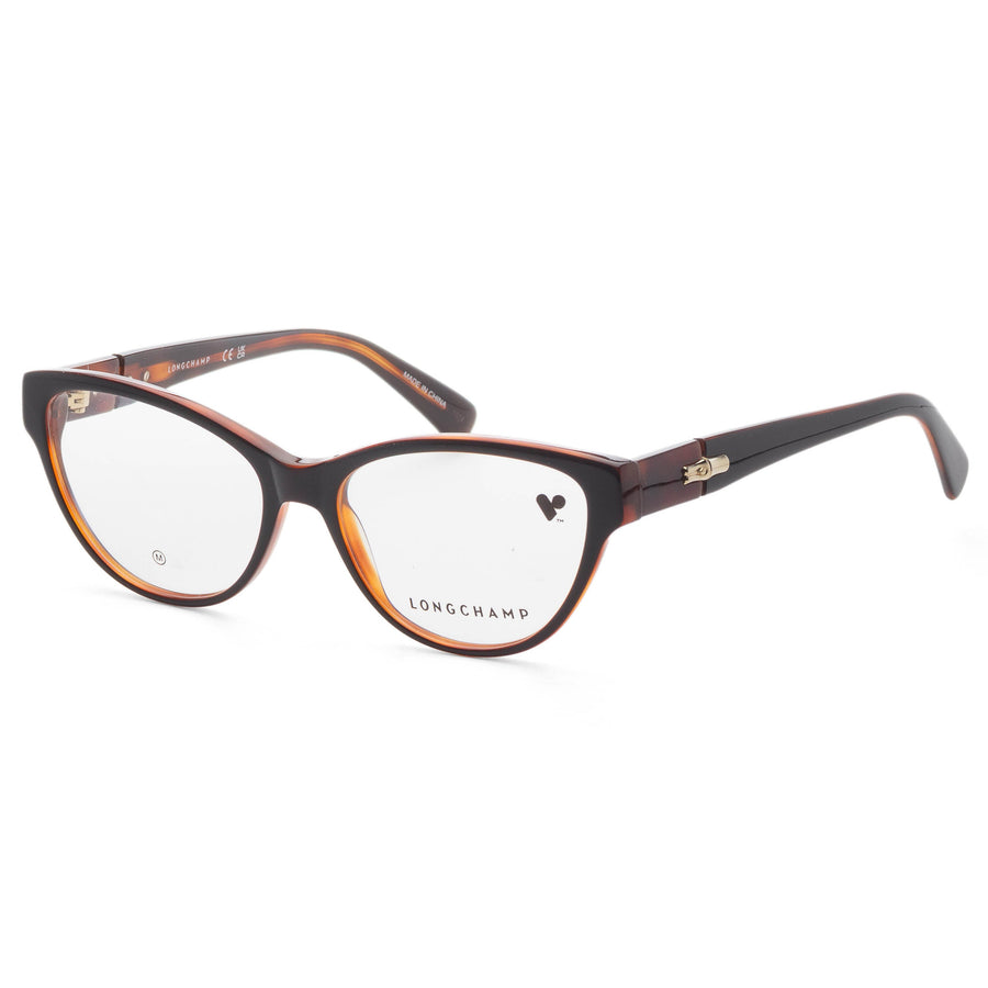 Preloved - Longchamp Womens 54mm Black Honey Eyeglasses Lo2721-011 One Color