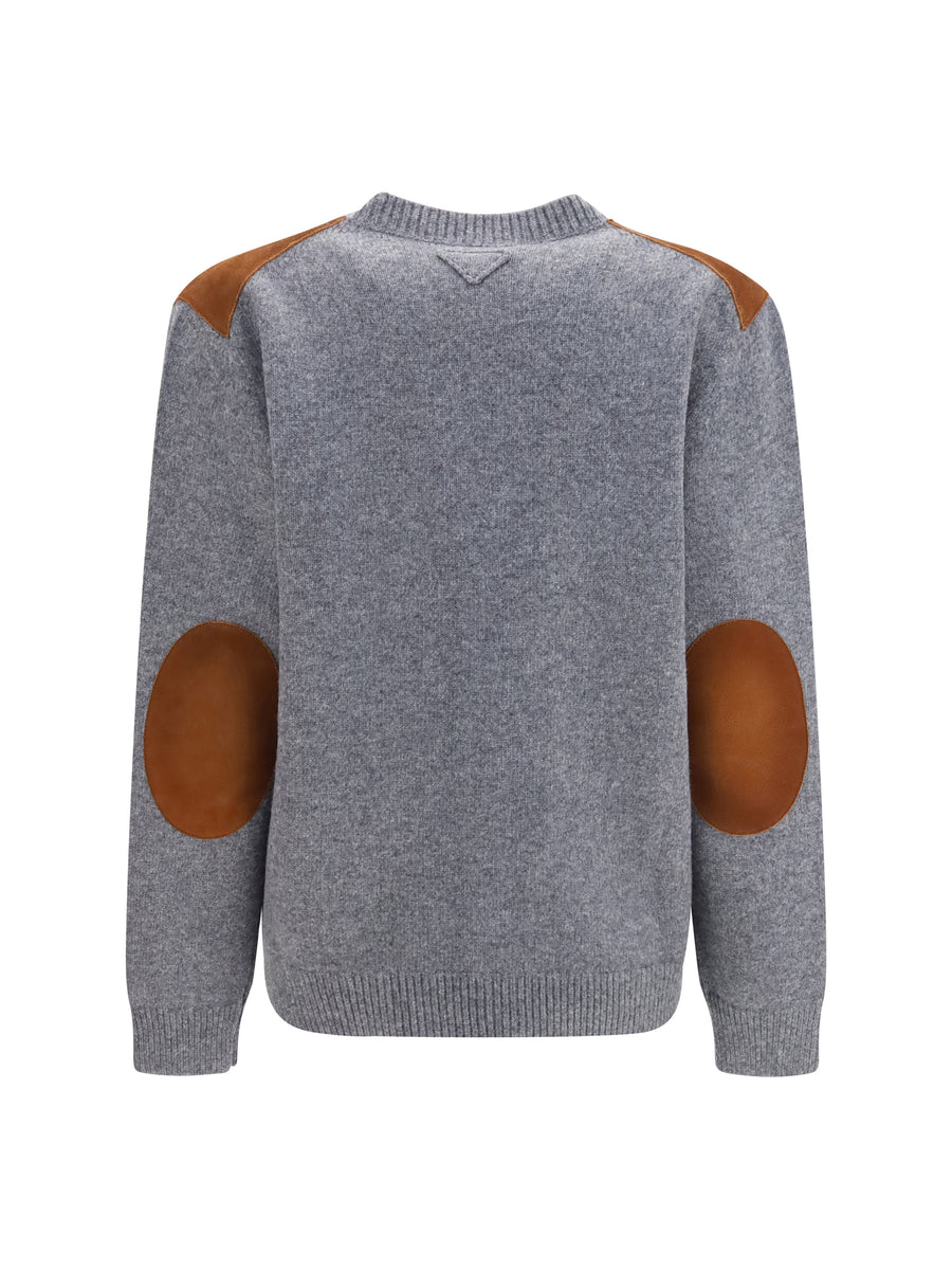 Cardigan Suede And Wool Slate Grey Fleece (ovis Aries)
