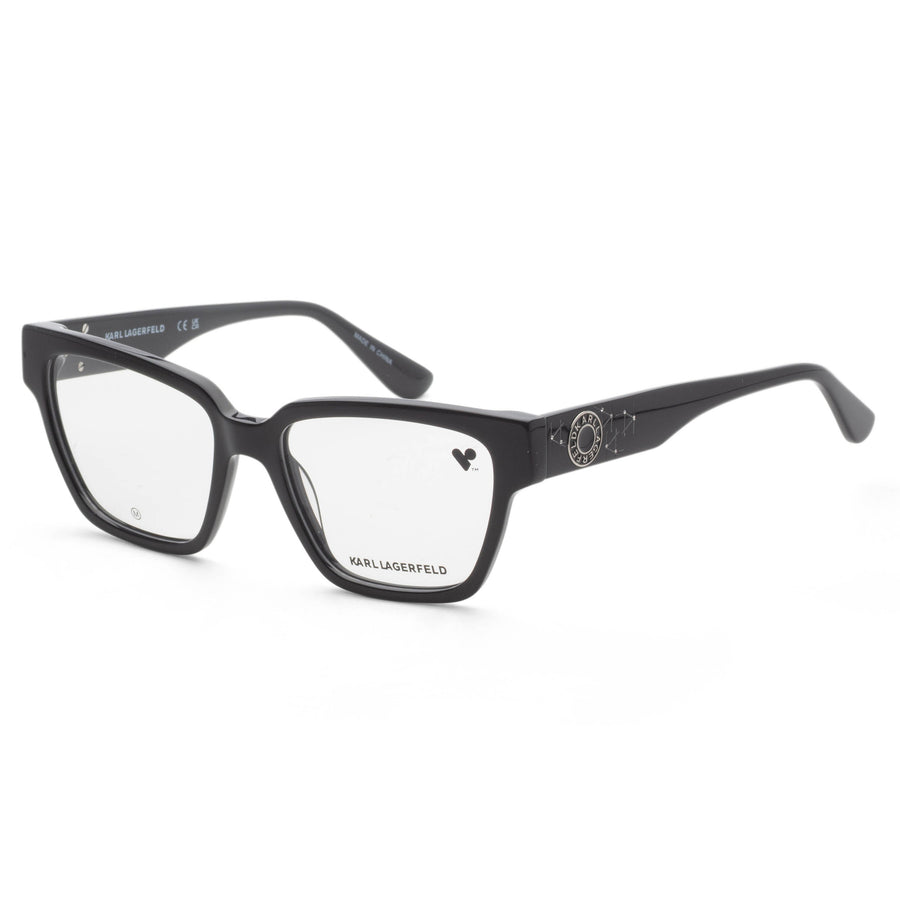 Preloved - Karl Lagerfeld Womens 54mm Black Eyeglasses Kl6112r-001-54 One Color