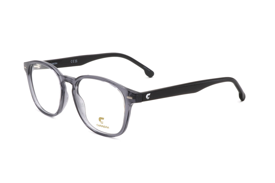 Preloved - Carrera Mens 49 Mm Grey Black Eyeglasses Carrera2043t-R6s-49 One Color