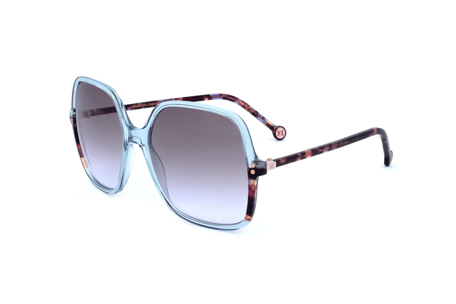 Preloved - Carolina Herrera Womens 56 Mm Azure Sunglasses Her0244-S-Mvu-56 One Color