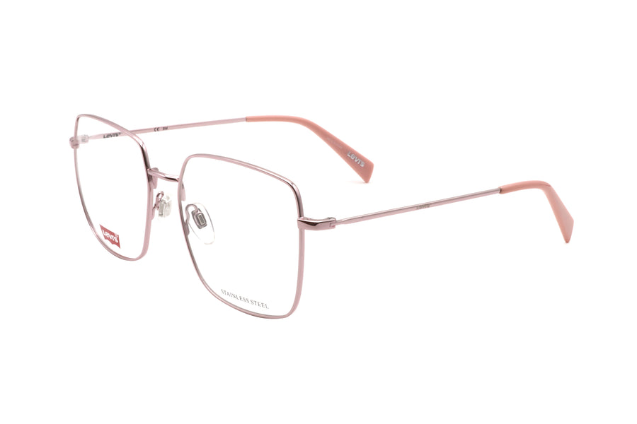 Preloved - Levis Womens 54mm Pink Eyeglasses Lv1010-35j-54 One Color