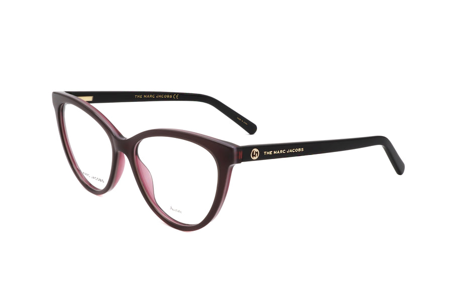 Preloved - Marc Jacobs Womens 54mm Grey Burgundy Eyeglasses Marc560-7qy-54 One Color