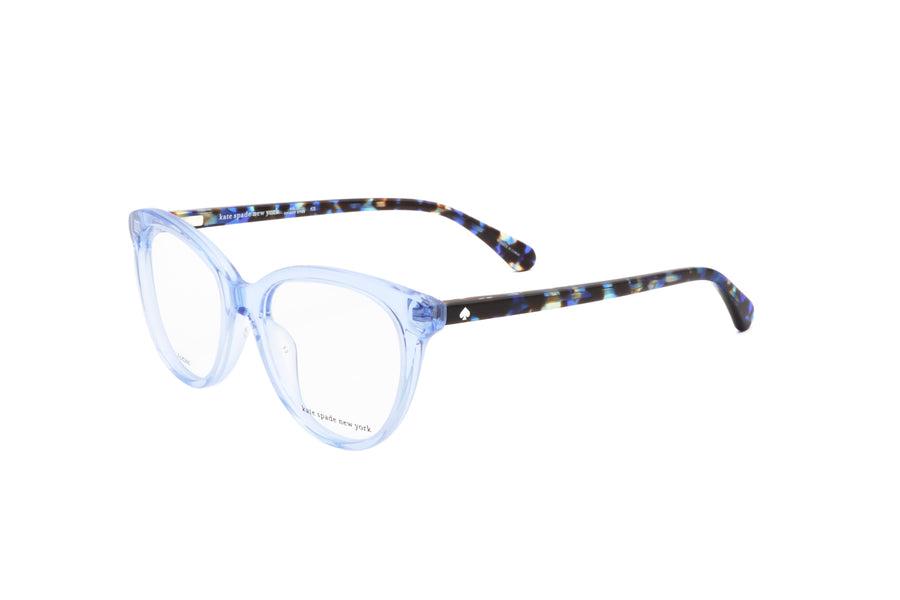 Preloved - Kate Spade Womens 48mm Teal Eyeglasses Paris-Zi9-48 One Color