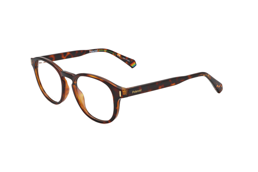 Preloved - Polaroid Unisex 50 Mm Havana Eyeglasses Pldd452-086-50 One Color