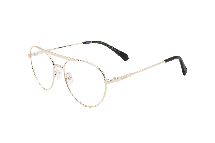 Preloved - Polaroid Unisex 55 Mm Gold Eyeglasses Pldd513-J5g-55 One Color