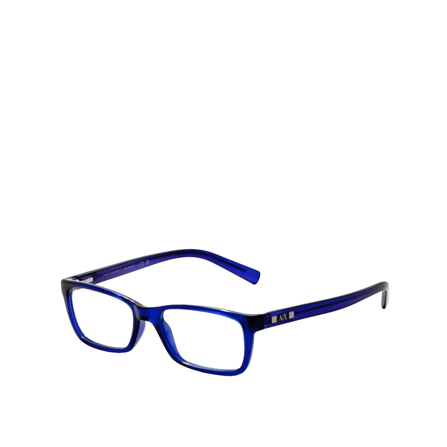 Preloved - Armani Exchange Mens 53mm Shiny Transparent Blue Eyeglasses Ax3007-8018-53 One Color