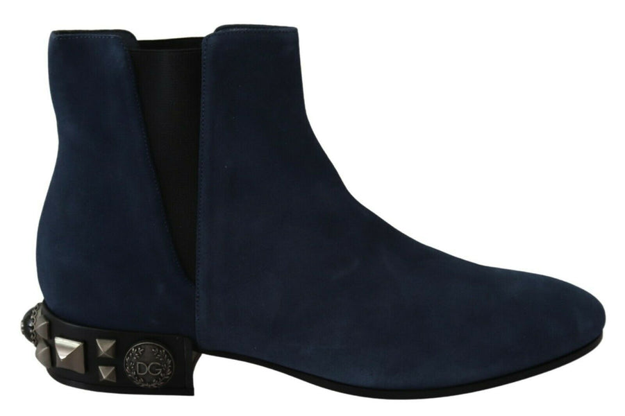 Dolce & Gabbana 100% Suede boot in navy