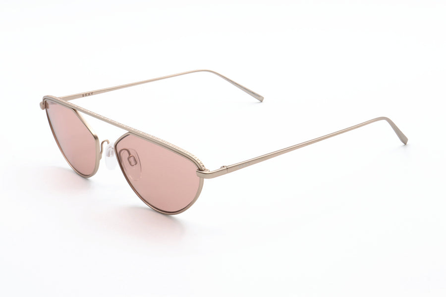 Preloved - Dkny Womens 55 Mm Rose Gold Sunglasses Dk109s-770-55 One Color