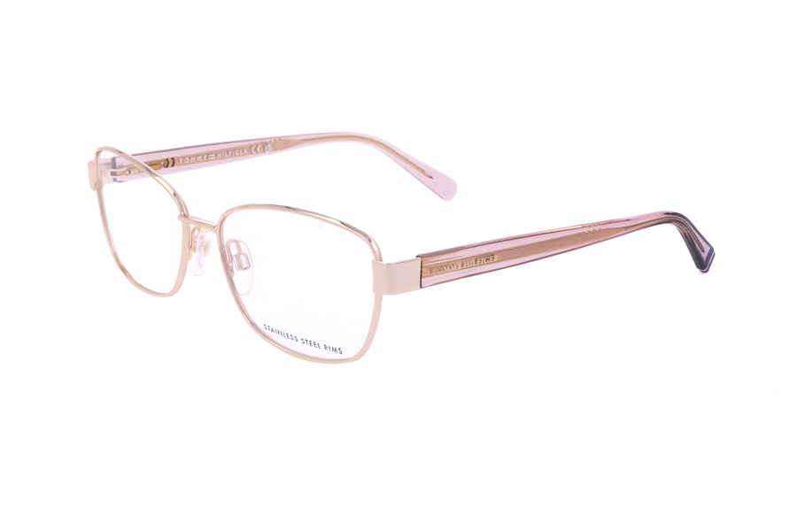 Preloved - Tommy Hilfiger Womens 56 Mm Gold Eyeglasses Th2006-J5g-56 One Color
