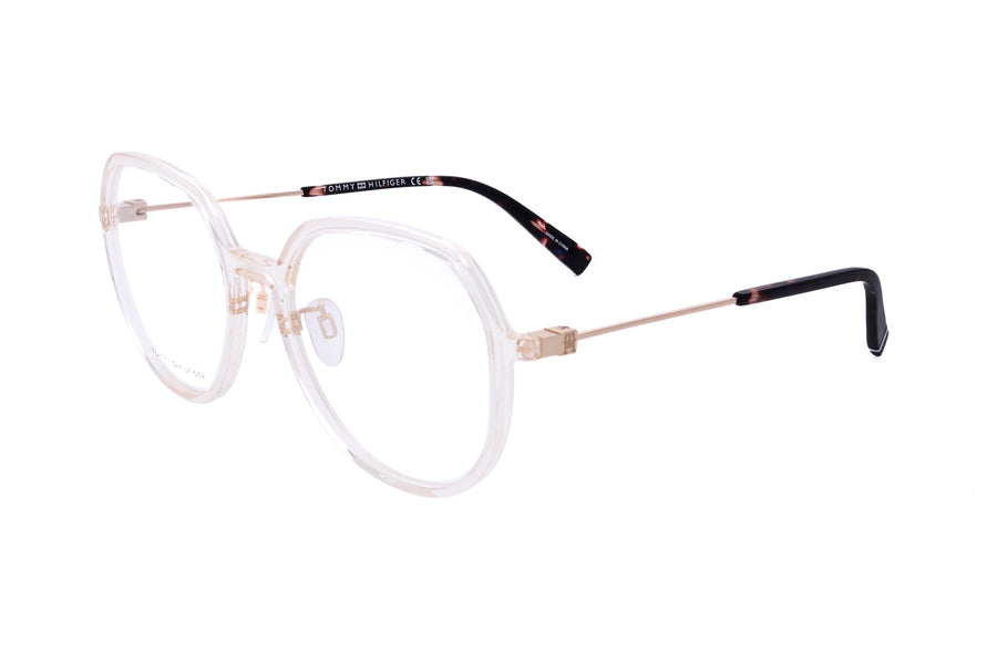 Preloved - Tommy Hilfiger Womens 54 Mm Champagne Eyeglasses Th2066-F-Ham-54 One Color