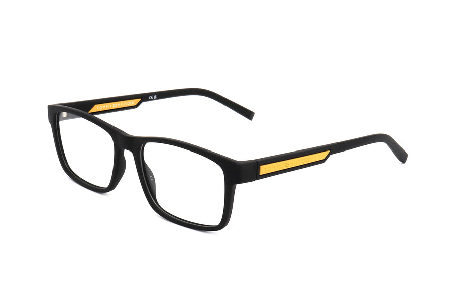 Preloved - Tommy Hilfiger Mens 54 Mm Matte Black Eyeglasses Th2091-Dl5-54 One Color
